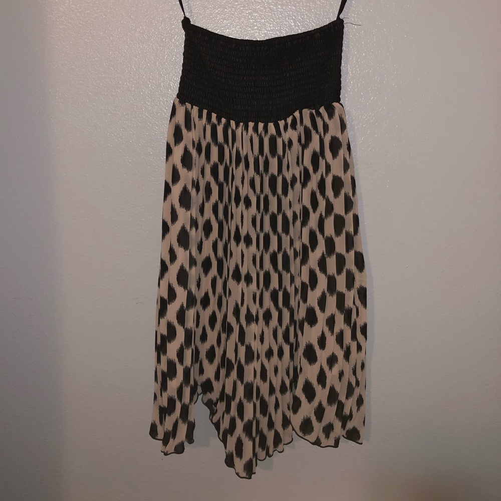Strapless dress